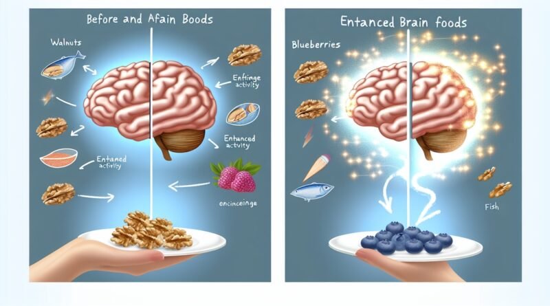 How do brain foods affect cognitive abilities?